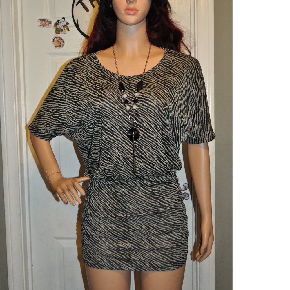 Women's Bodycon Ruched Classic Short Sleeve Party club sexy Dress